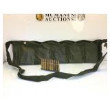 Ammo Pouch with 200 Rounds .223 Ammo on strip