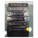 1976, 77 and 79 Proof Sets