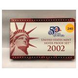 2002 Silver Proof Set