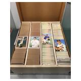 Mixed sports cards baseball