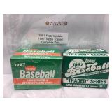 1987 Complete factory baseball sets