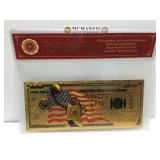 Kobe Bryant gold bank note