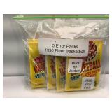 Vintage sealed basketball cards