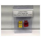 Kobe Bryant & Michael jordan pin set
