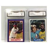 2 gma graded cards