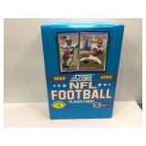 1990 score football sealed box