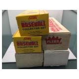 Mixed sports cards baseball & hockey