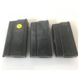 Lot of 3 Metal 308 Cal magazines