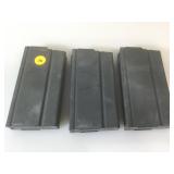 Lot of 3 Metal 308 Cal magazines