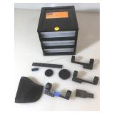 Organizer with Scope Ring Mounts and more