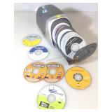 CD Rack with PC programs