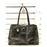 Coach Black Patent Leather, Frame Case, Optic