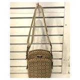 Coach Brown Mini Signature Swingpack