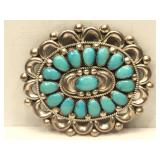 Sterling Silver Hand Made Native American Bolo