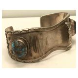 Sterling Silver Native American Cuff Bracelet