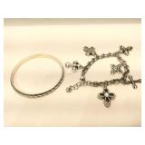 Brighton Cross Charm Bracelet and other Brighton