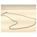Sterling Silver Rope Chain - 20 in