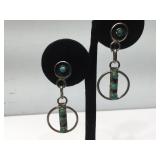 Sterling Silver NA Handmade Earrings with