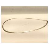 Sterling Silver Herringbone Nugget-Style necklace