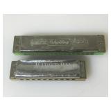 Two Harmonicas. One German Made personalized