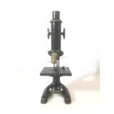 Vintage brass microscope by Graf-Apsco.