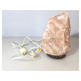 Himilayan Salt Lamp 8.5H. Tested working.