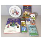 Group of Peanuts collectibles