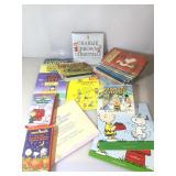 Vintage and newer Peanuts, VHS tapes, hb and sb