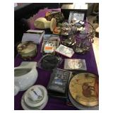 Estate lot, plates, Bubba Gump glasses, porcelain