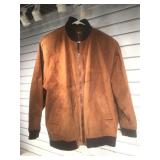 Rust colored Suede jacket by Outback Red. Mens L.