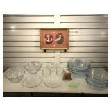 Fire King Bakeware, MB Parkinson Prints of Cupids