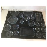 Fire King cook and bakeware.