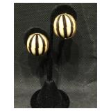 Vintage Les Bernard Clip Earrings.