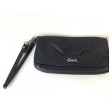 Coach Black Wristlet. 9x5