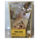 Wooden Pong Game. Foldable Tabletop Size by