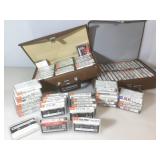 Lg lot of cassette home recordings of Hard Rock