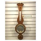 30 inch wood barometer, F thermometer is good, vg