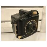 Vintage Kodak Baby Brownie camera, with flattened