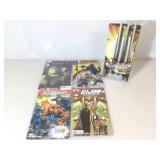 Comics inc Shrek 3 w/ Marvel Wolverine Claw, nos