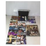 Travel poker chip set in case, Sports Illustrated