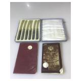 2 Vintage Iranian Passports, and a Cased set of