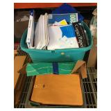Lot of Back To School supplies - Notebooks,