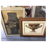 Pair of framed pictures - J.B. Piranesi