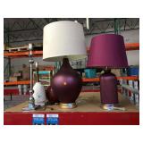 Lot of table lamps