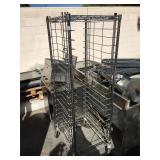 Rolling metal NSF cooling rack