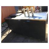 True Brand 3-Tap stainless NSF bar with Hoses and