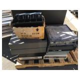 Lot of cash register drawers and inserts and