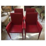 Set of 4 Frag chairs Gio Ponti