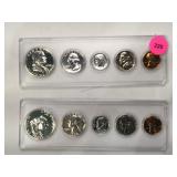 Pair of 1958-P Proof Sets