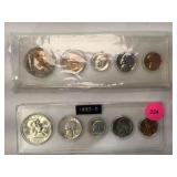 1962 and 1963 Date Sets in cases